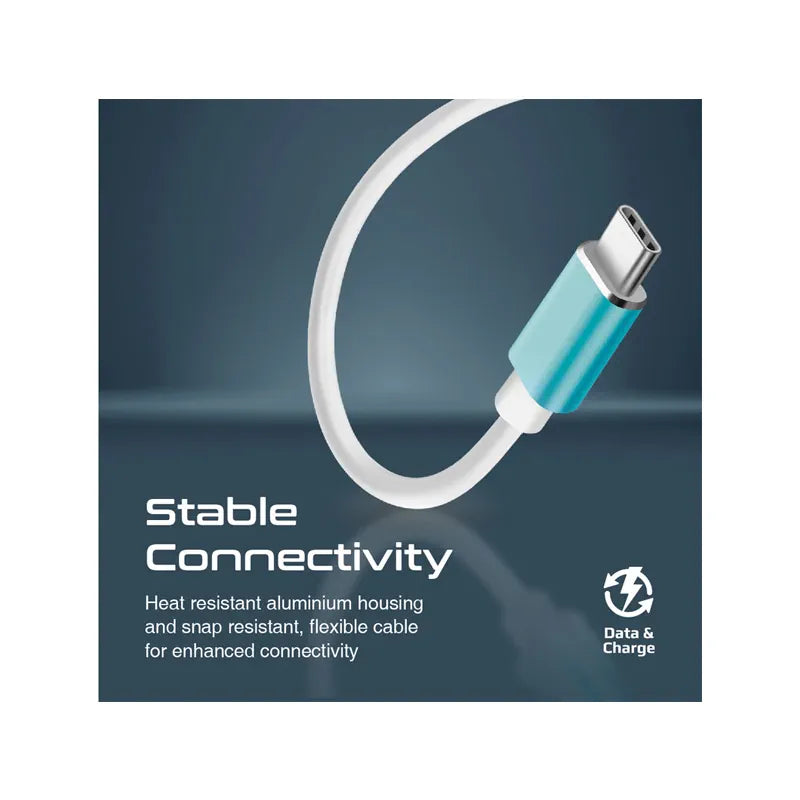 PROMATE 4 In 1 Multi-Port Hub - USB-C / Blue