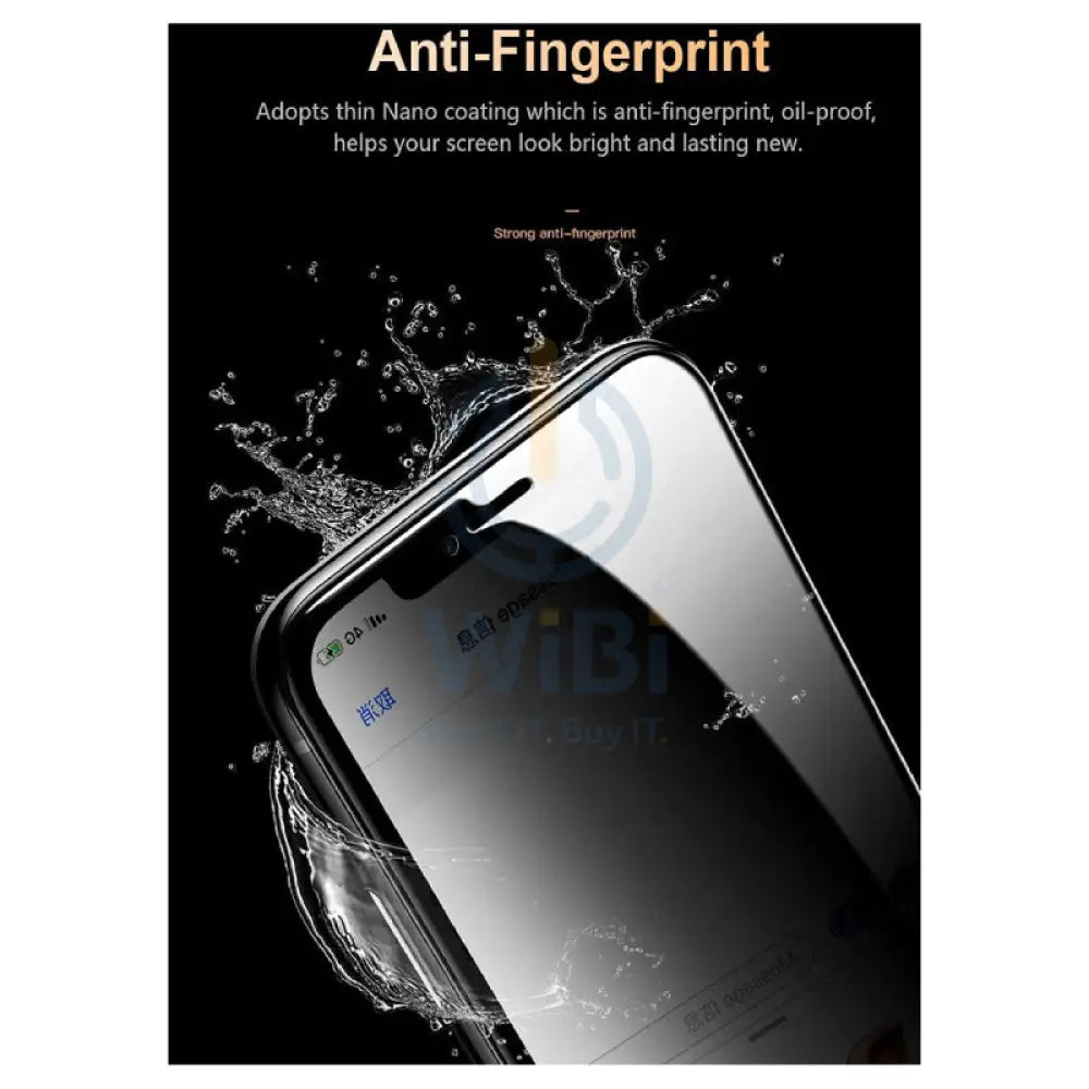 LITO Privacy Tempered Glass Screen Protector - Apple iPhone 11 Pro Max / Privacy Accessories > Mobiles & Tablets >