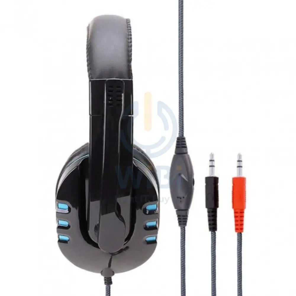 LNIX Wired Gaming Headset - Black & Blue Accessories > Audio > Headphones