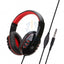 LNIX Wired Gaming Headset - Black & Red Accessories > Audio > Headphones