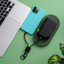 GOUI Lock Key Chain Cable - Lightning / USB-C / Black
