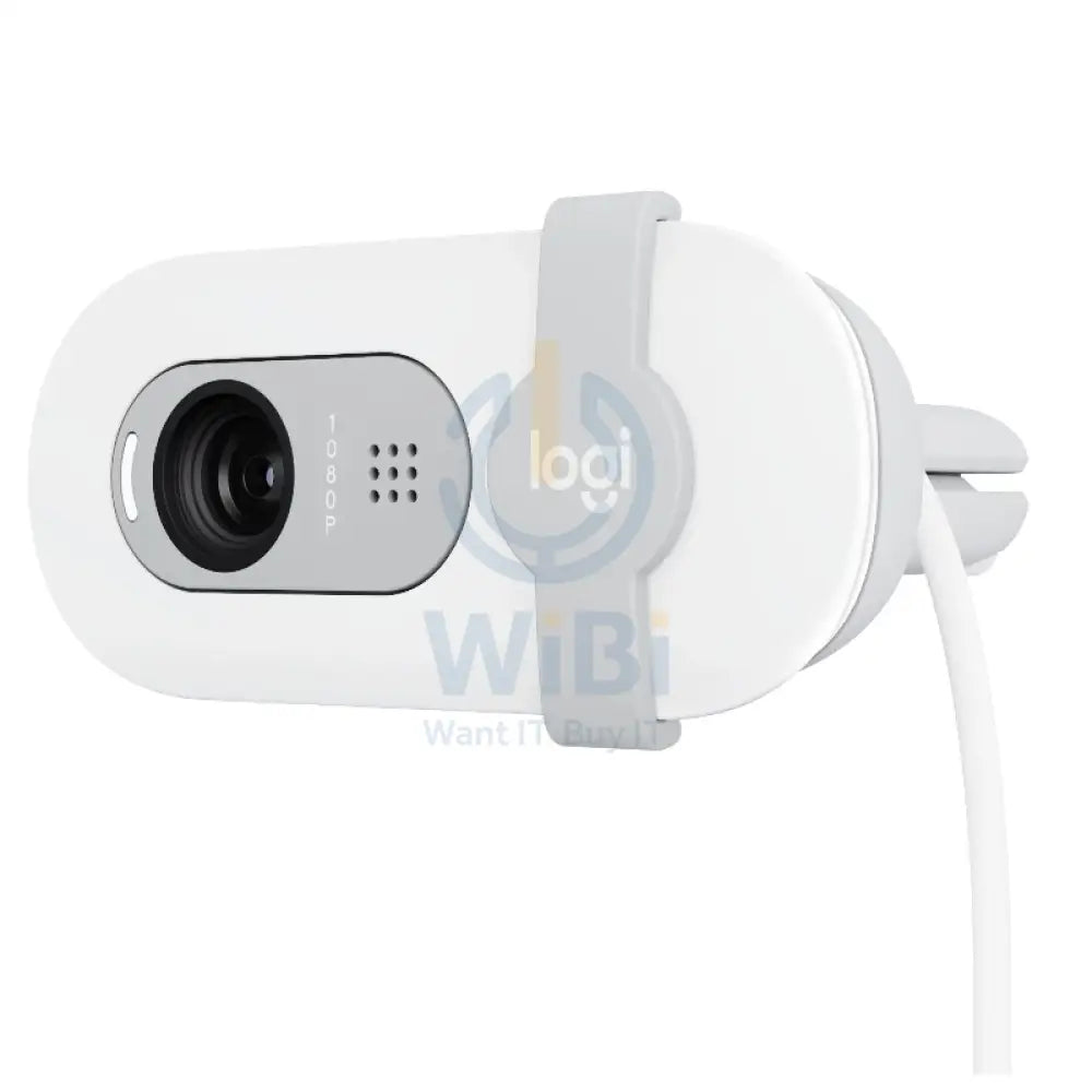 Logitech Brio 100 Full HD Webcam - White Cameras > Webcam