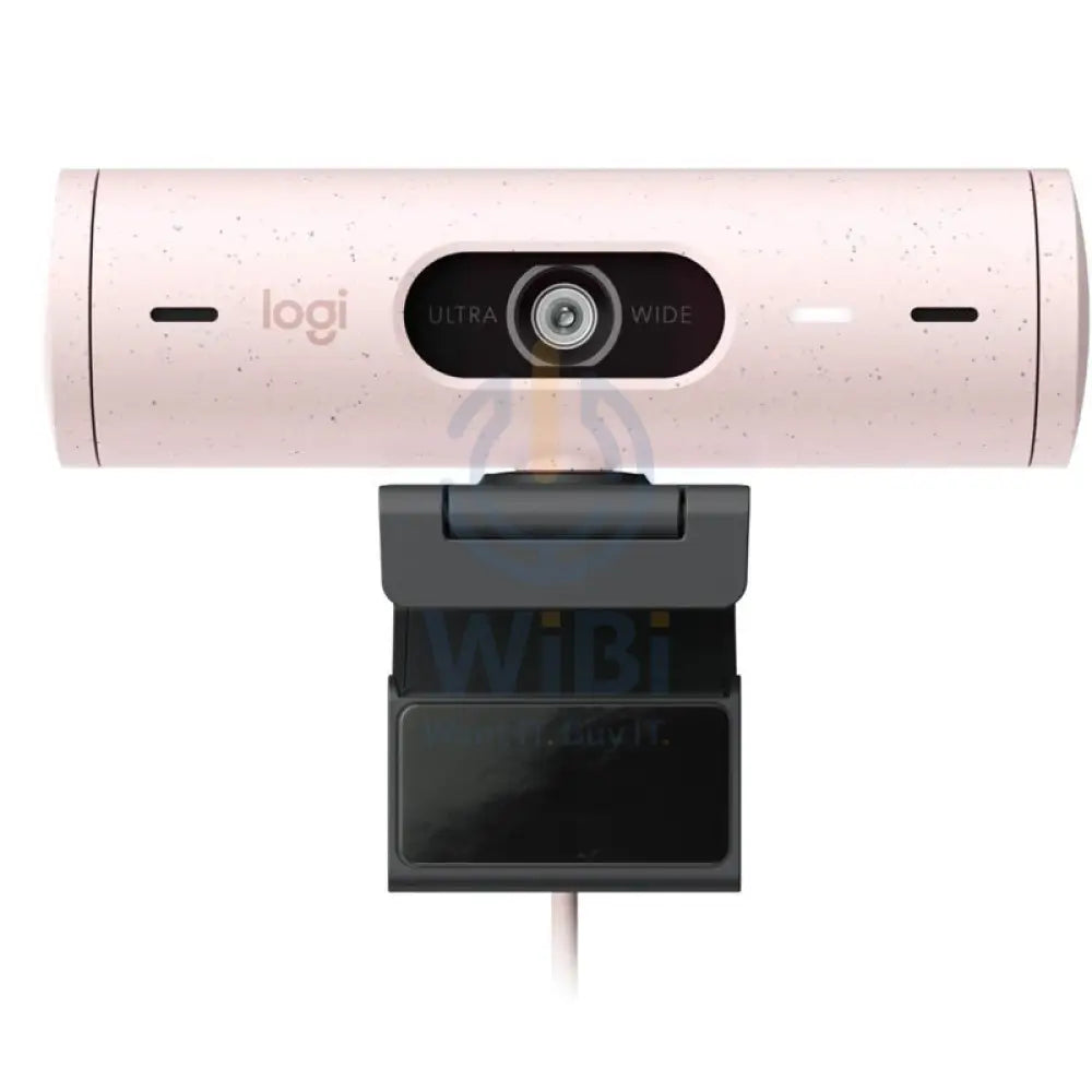 Logitech Brio 500 HD Webcam - 60 fps / USB-C / wired / Rose Cameras > Webcam