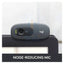 Logitech C270 HD Webcam - 720p / USB 2.0 / Wired / Black - Open - Cables & Peripherals