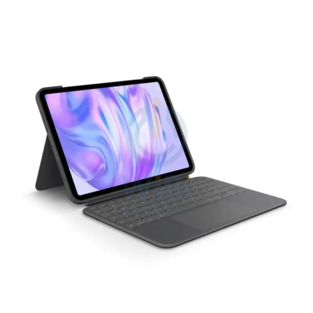 Logitech Combo Touch keyboard Case for iPad Air 11-inch (M2) - Oxford Grey / Arabic Accessories > Mobiles & Tablets >
