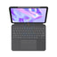 Logitech Combo Touch keyboard Case for iPad Pro 13-inch (M4) - Graphite / Arabic Accessories > Mobiles & Tablets >