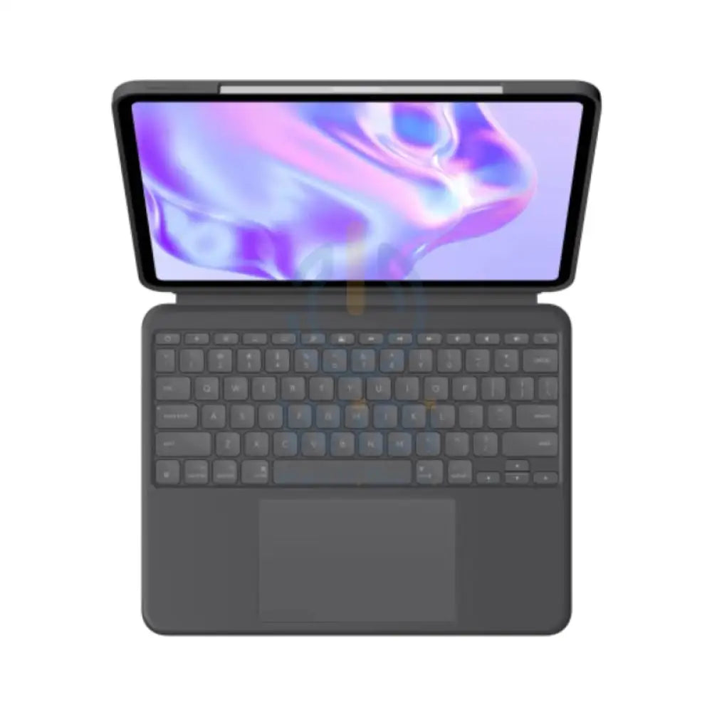 Logitech Combo Touch keyboard Case for iPad Pro 13-inch (M4) - Graphite / Arabic Accessories > Mobiles & Tablets >