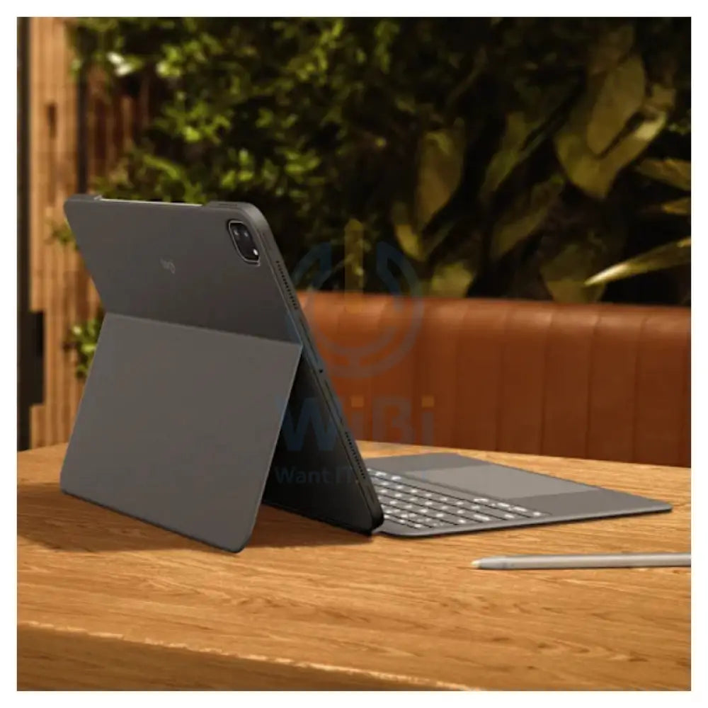 Logitech Combo Touch keyboard Case for iPad Pro 13-inch (M4) - Graphite / Arabic Accessories > Mobiles & Tablets >