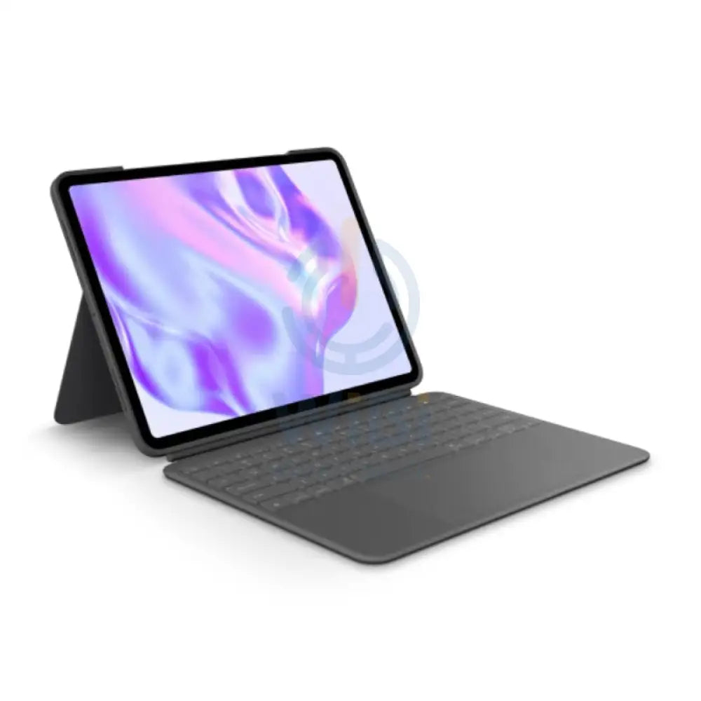 Logitech Combo Touch keyboard Case for iPad Pro 13-inch (M4) - Graphite / Arabic Accessories > Mobiles & Tablets >