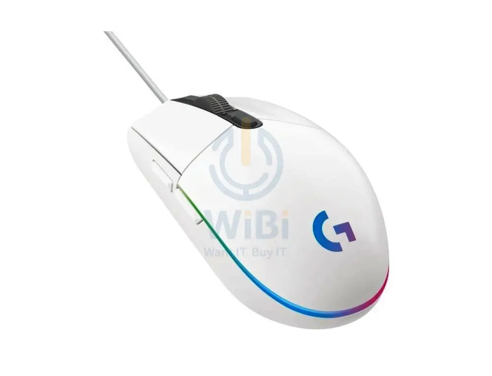 Logitech G203 LIGHTSYNC Gaming Mouse - White Accessories > Keyboard & Mouse > Gaming Zone > Offer Zone