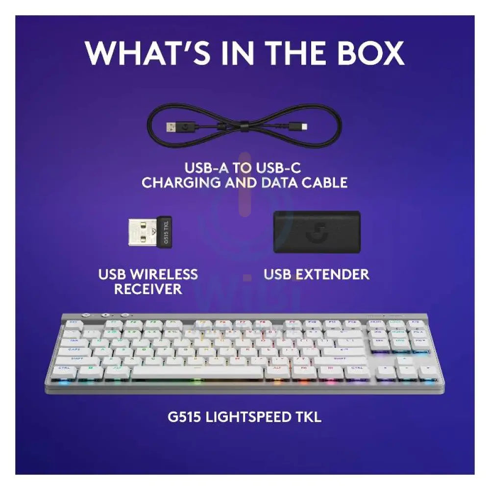 Logitech G515 LIGHTSPEED TKL Mechanical Wireless Gaming Keyboard + SteelSeries Arctis Nova 1 Multi-System Wired Gaming Headphone + Logitech G203 LIGHTSYNC Gaming Mouse + HyperX Pulsefire Mat Gaming Mouse Pad - Medium - Bundle Offer