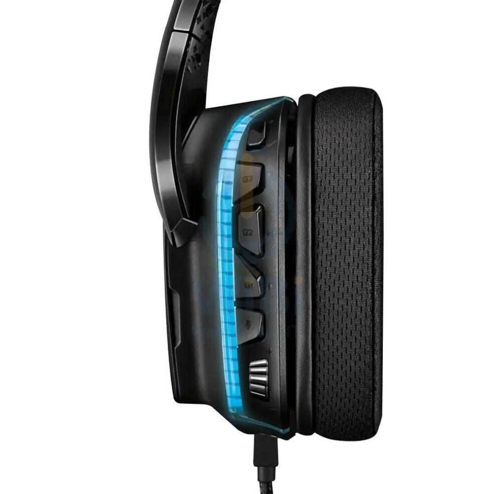 Logitech G635 7.1 LIGHTSYNC Gaming Headset - RGB / Wired / Black/Blue Accessories > Audio > Headphones > Gaming Zone