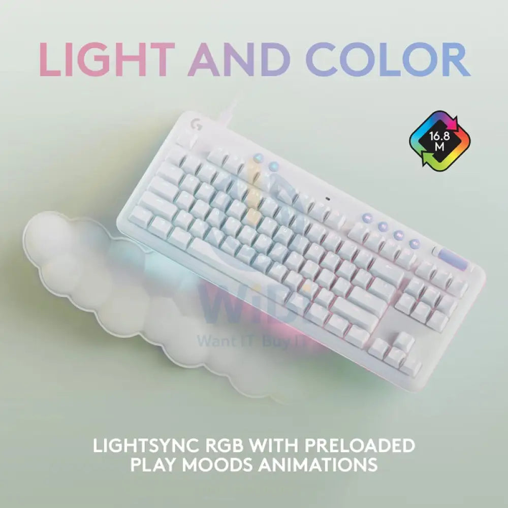 Logitech G713 TKL Tactile / Logite Gaming Wired Keyboard - Off-White Accessories > Keyboard & Mouse > Offer Zone