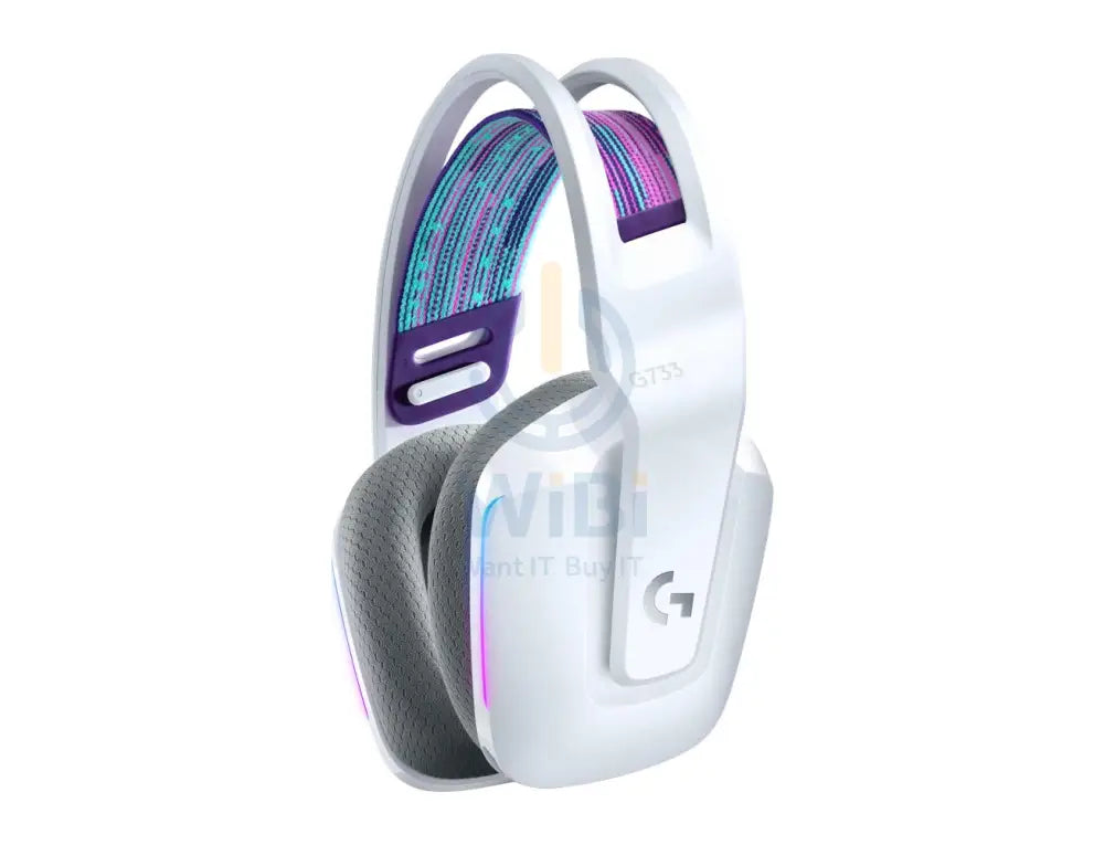 Logitech G733 LIGHTSPEED Wireless RGB Gaming Headset - White Accessories > Audio > Headphones > Gaming Zone