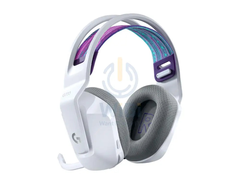 Logitech G733 LIGHTSPEED Wireless RGB Gaming Headset - White Accessories > Audio > Headphones > Gaming Zone