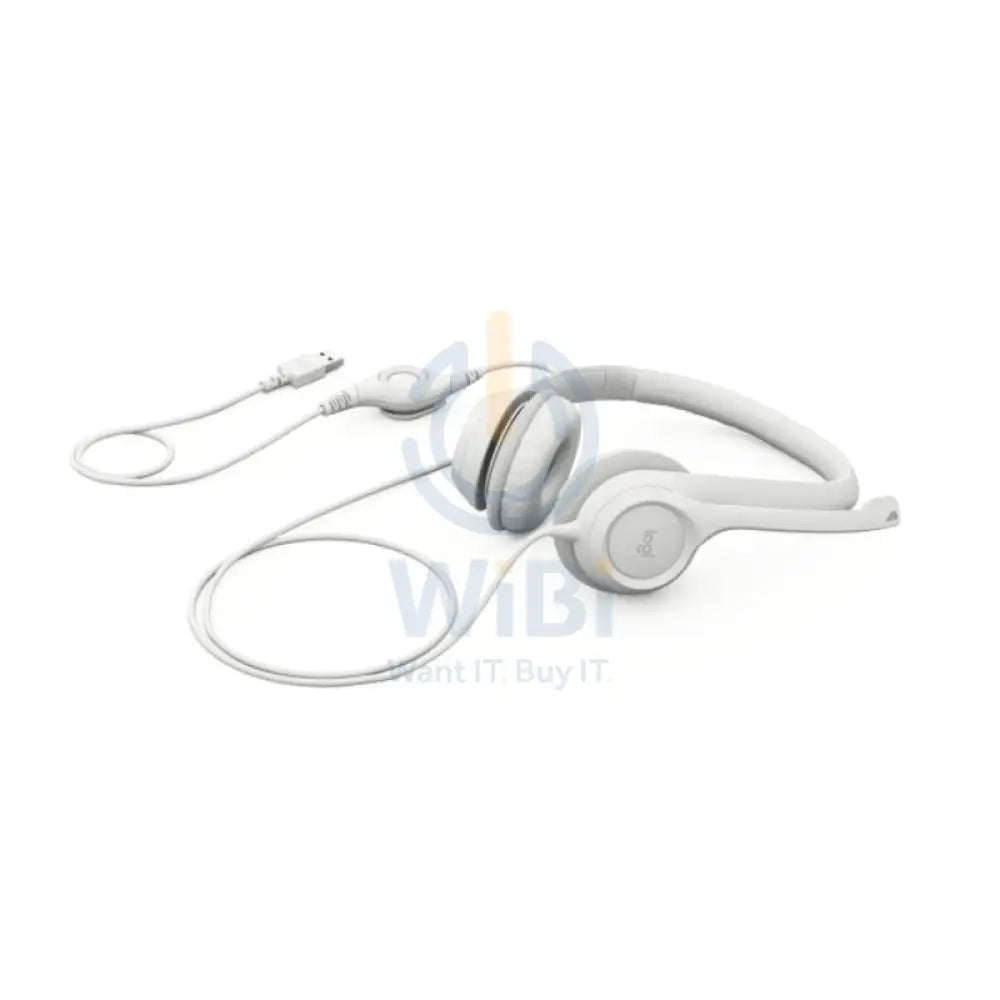 Logitech H390 USB Headset - White Accessories > Audio > Headphones