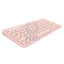 Logitech K380 Multi-Device Bluetooth Keyboard - Rose Accessories > Keyboard & Mouse