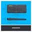 Logitech K380 Multi-Device Keyboard - Bluetooth / Dark Grey - Keyboard Accessories > Keyboard & Mouse
