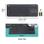 Logitech K400 Plus Wireless Touch Keyboard - 2.40GHz / Up to 10m / Wi-Fi / Black - Keyboard - Cables & Peripherals