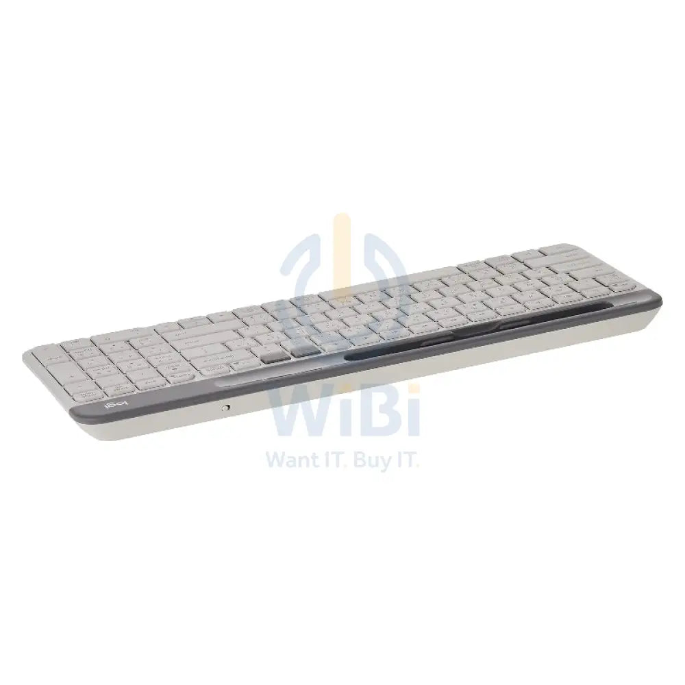 Logitech K580 Slim Multi-Device Wireless Keyboard - Off White / Arabic/English Accessories > Keyboard & Mouse
