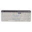 Logitech K580 Slim Multi-Device Wireless Keyboard - Off White / Arabic/English Accessories > Keyboard & Mouse