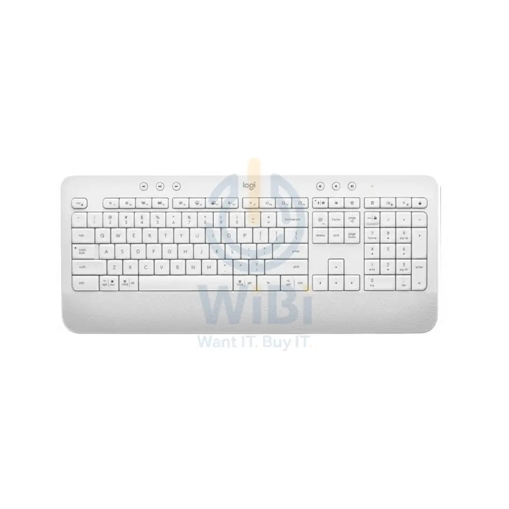 Logitech K650 SIGNATURE Bluetooth Keyboard - Off White - Arb Accessories > Keyboard & Mouse > Offer Zone