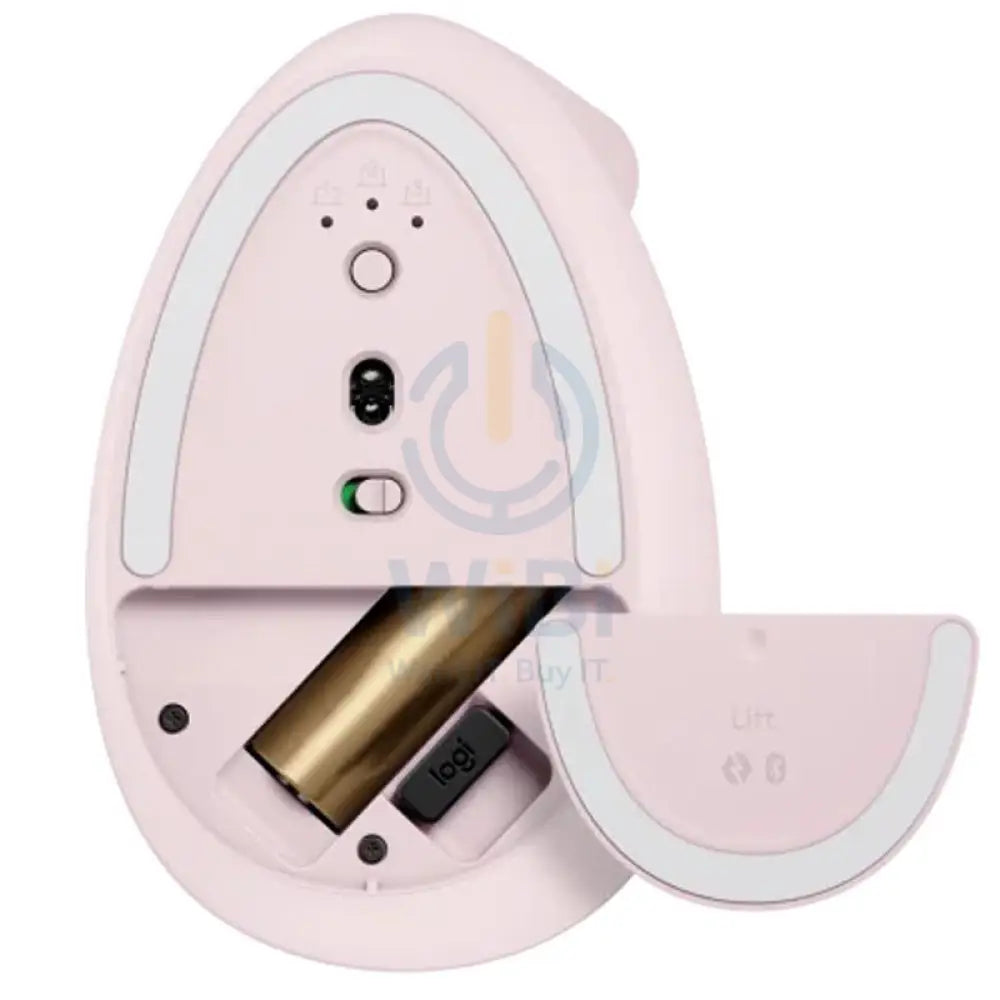 Logitech Lift Vertical Ergonomic Wireless & Blutooth Mouse - Rose Accessories > Keyboard & Mouse > Offer Zone