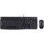 Logitech MK120 - Wired / USB / Quiet Typing / Arb/Eng - Keyboard & Mouse Combo