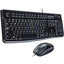 Logitech MK120 - Wired / USB / Quiet Typing / Arb/Eng - Keyboard & Mouse Combo