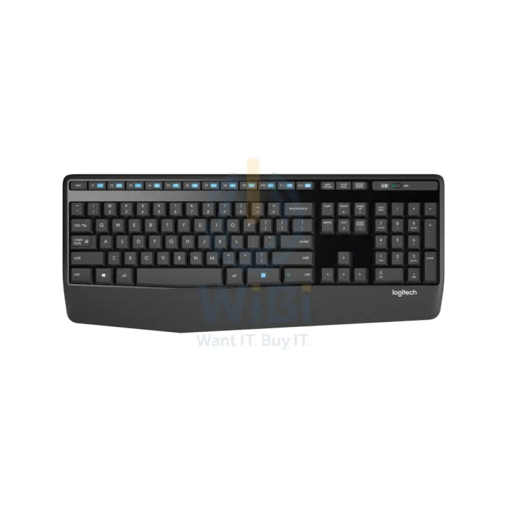 Logitech MK345 - Wireless / USB / Arabic/English Keys / Black - Keyboard & Mouse Combo Accessories > Keyboard & Mouse >
