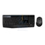 Logitech MK345 - Wireless / USB / Arabic/English Keys / Black - Keyboard & Mouse Combo Accessories > Keyboard & Mouse >