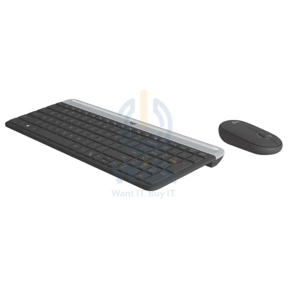 Logitech MK470 Slim Wireless Keyboard/Mouse Combo - Arb/Eng Accessories > Keyboard & Mouse