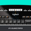 Logitech MK710 Performance Wireless Combo - 2.40GHz / Up to 10m / USB Wireless Receiver / Arb/Eng / Black - Keyboard &