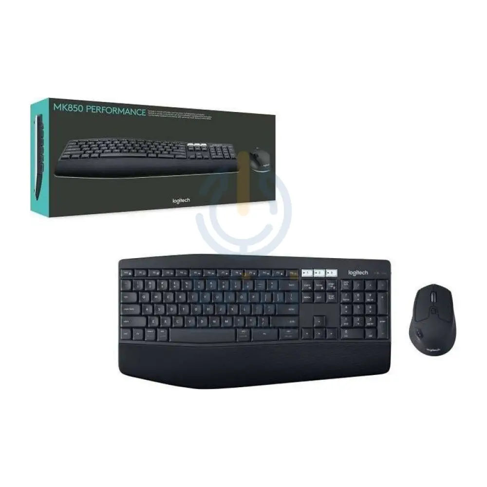 Logitech MK850 Performance Keyboard & Mouse - Wireless / BT / Arb/Eng - Black Accessories > Keyboard & Mouse
