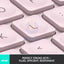 Logitech MX Keys Mini Bluetooth Illuminated Keyboard English - Rose Pink Accessories > Keyboard & Mouse