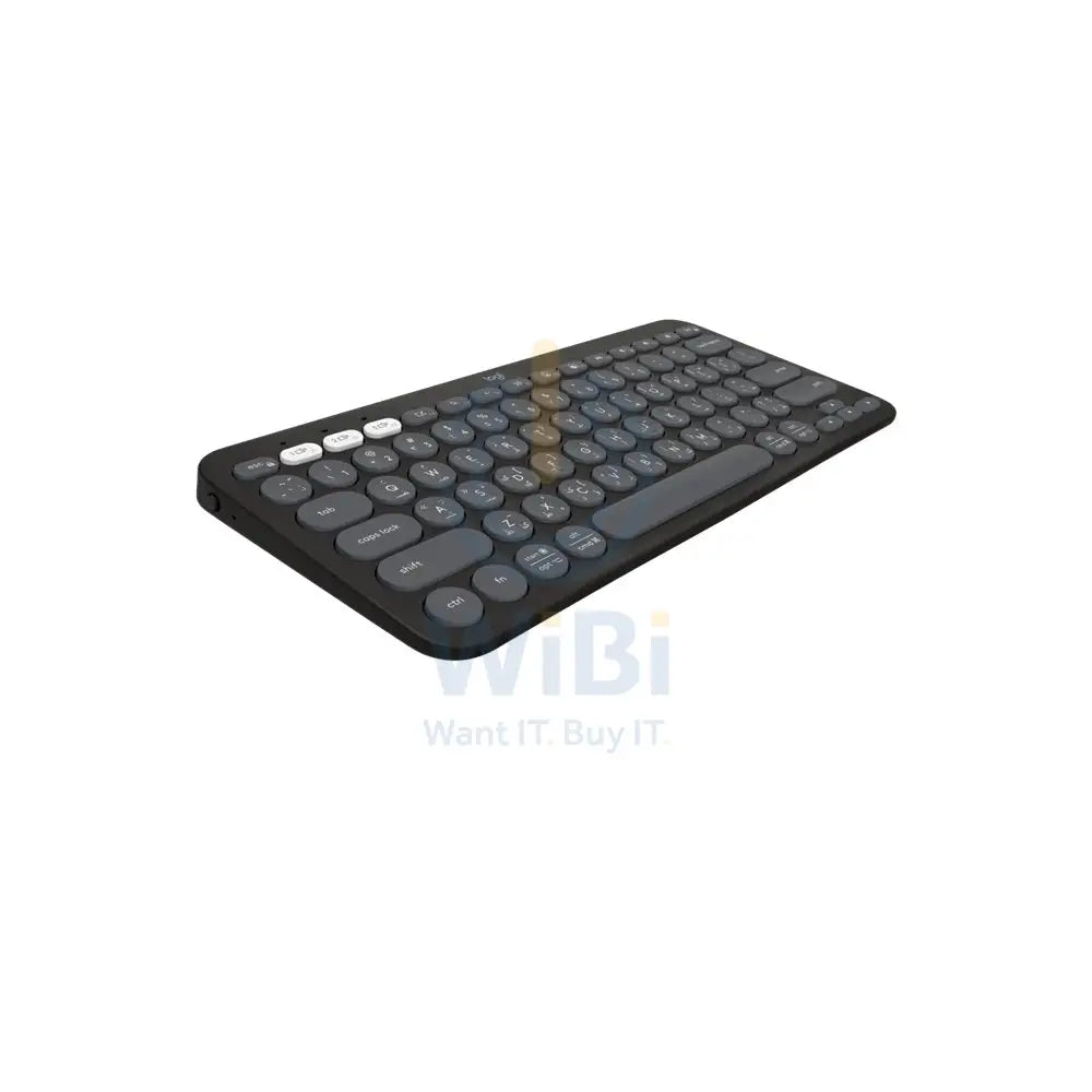 Logitech Pebble Keys 2 K380s Bluetooth Keyboard - Tonal Graphite (Eng/Arb) Accessories > Keyboard & Mouse