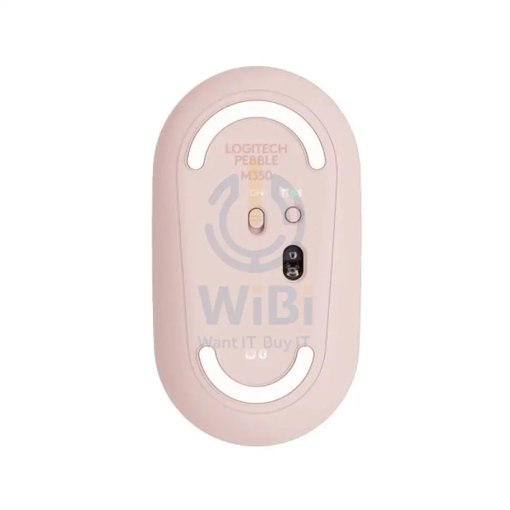 Logitech Pebble M350 Wireless / Bluetooth Mouse - Rose Accessories > Keyboard & Mouse