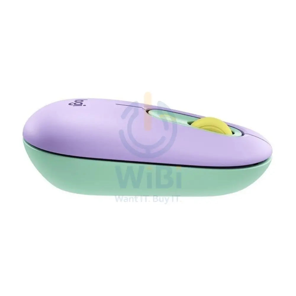 Logitech POP with Emoji Wireless/Bluetooth Mouse Purple Accessories > Keyboard & Mouse > Gaming Zone