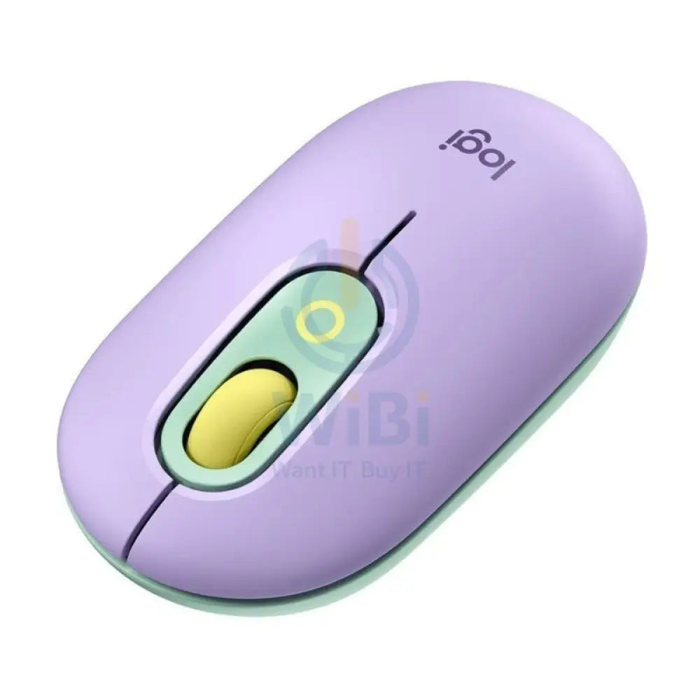 Logitech POP with Emoji Wireless/Bluetooth Mouse Purple Accessories > Keyboard & Mouse > Gaming Zone