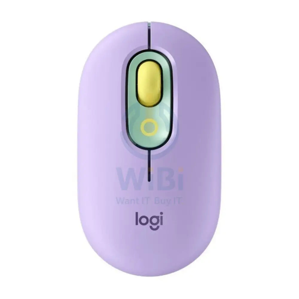 Logitech POP with Emoji Wireless/Bluetooth Mouse Purple Accessories > Keyboard & Mouse > Gaming Zone