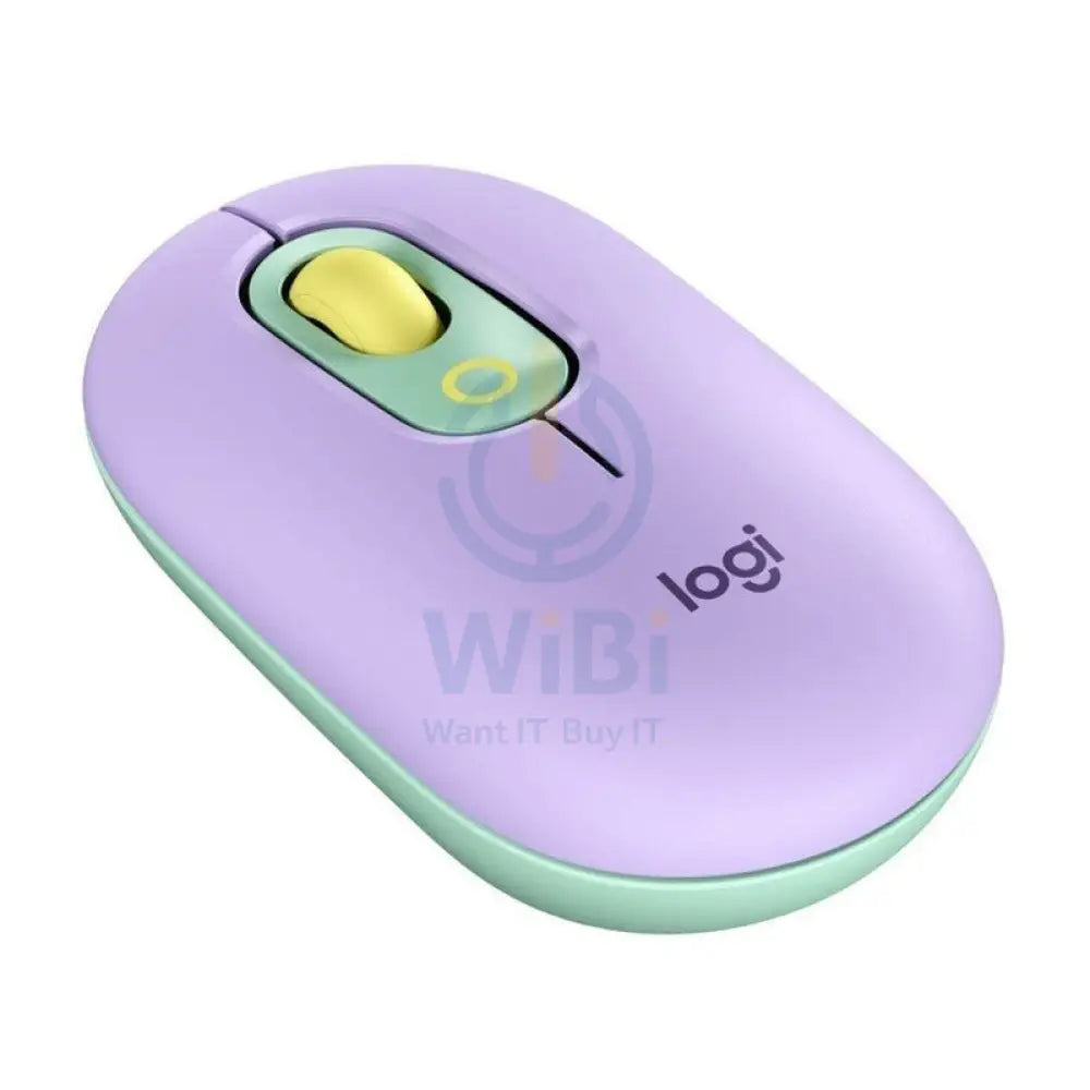 Logitech POP with Emoji Wireless/Bluetooth Mouse Purple Accessories > Keyboard & Mouse > Gaming Zone