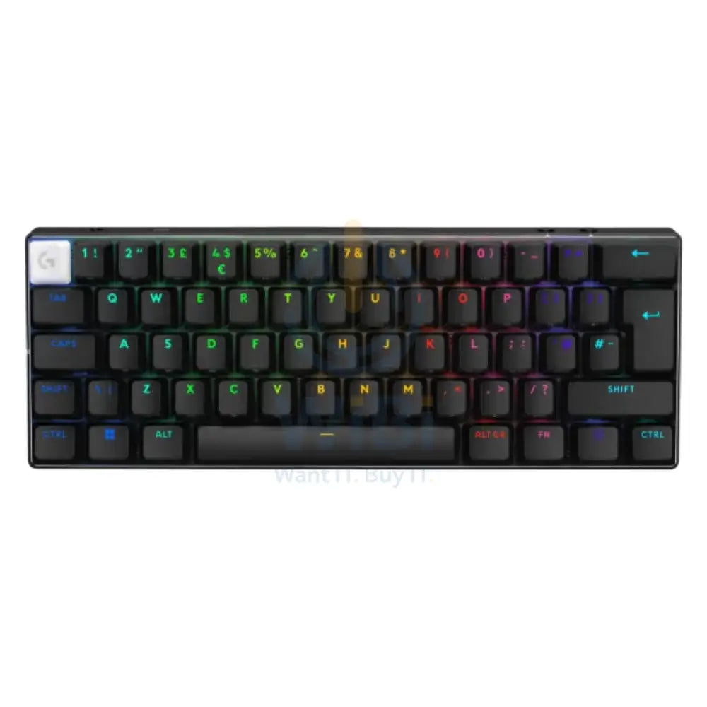 Logitech PRO X 60 LIGHTSPEED Wireless Gaming Keyboard - Black Accessories > Keyboard & Mouse
