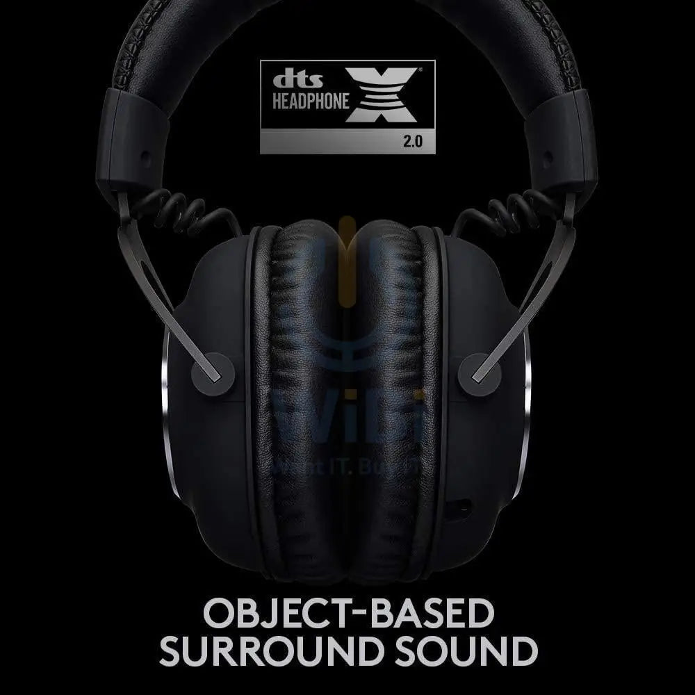 Logitech PRO X LIGHTSPEED Gaming Headset - Wireless / Black Accessories > Audio > Headphones > Gaming Zone