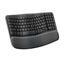 Logitech Wave Bluetooth Ergonomic keyboard - Graphite - Arb/Eng Accessories > Keyboard & Mouse > Gaming Zone > Offer