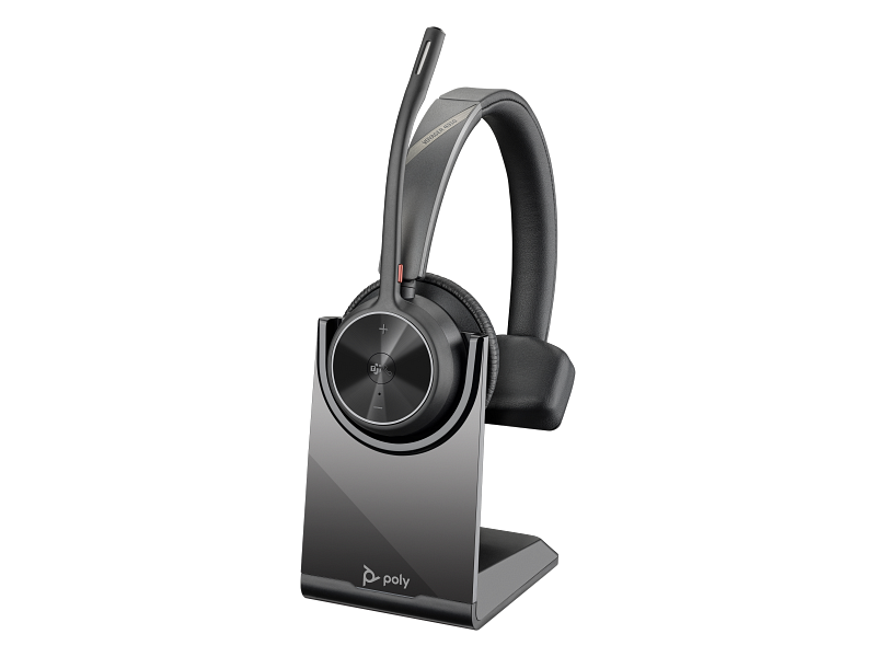 HP HP Poly Voyager 4310 Microsoft Teams Certified Headset - Monoaural / BT700 Dongle / Charging Stand