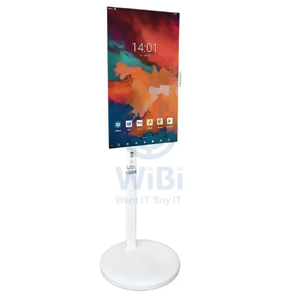LZEL Smart Android Touch Mobile Monitor with Built-in Stand - 32’’ / 64GB / 4GB / Wi-Fi / HDMI Monitors & Projectors >