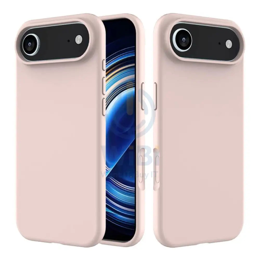 MagSafe Magnetic Wireless Charging Luxury Liquid Silicone Case for iPhone Air - Pink Accessories > Mobiles & Tablets >