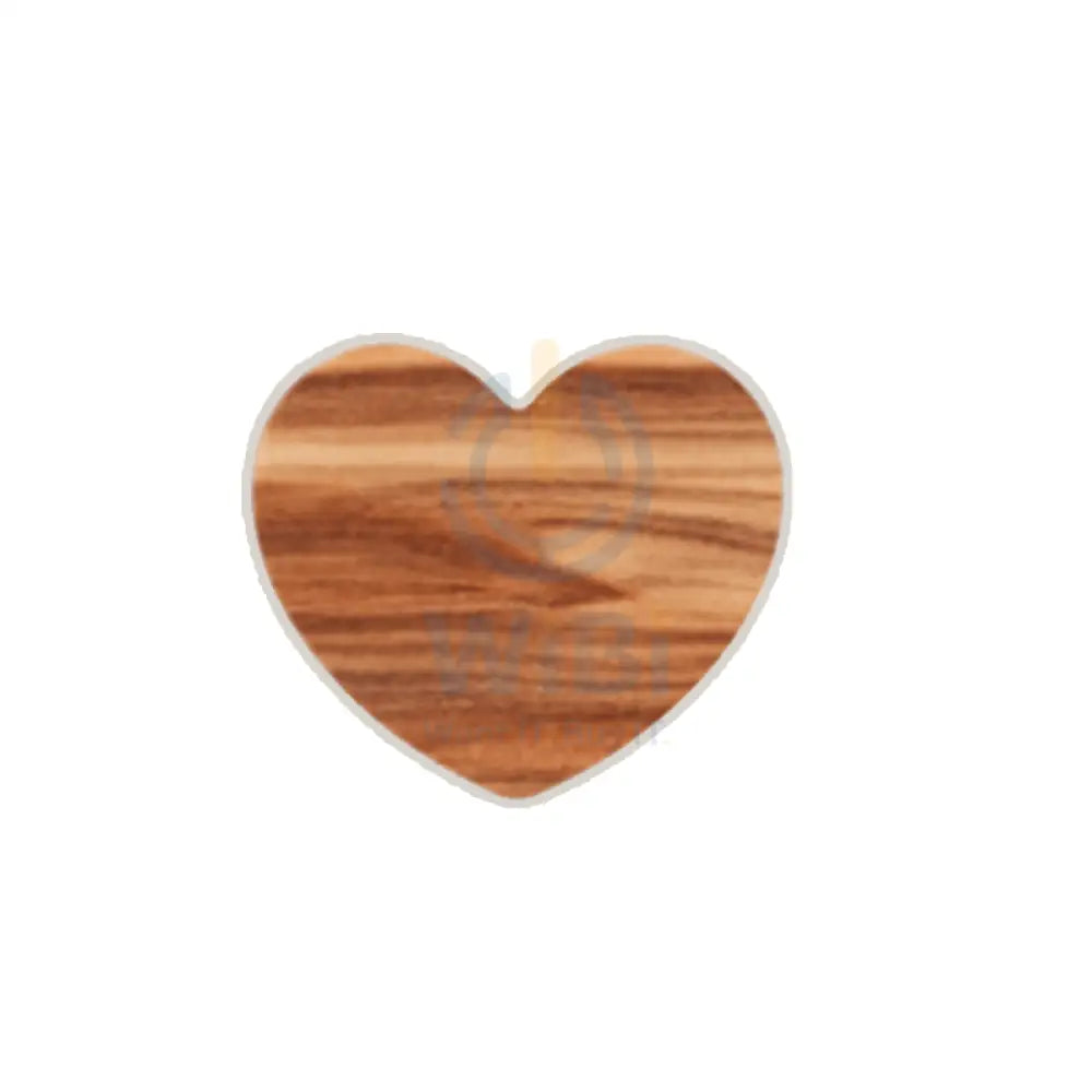 Man & Wood Smart Tok Heart Shape - Cappuccino (Heart) Accessories > Mobiles & Tablets > Mobiles > Mobile Holder / Stands