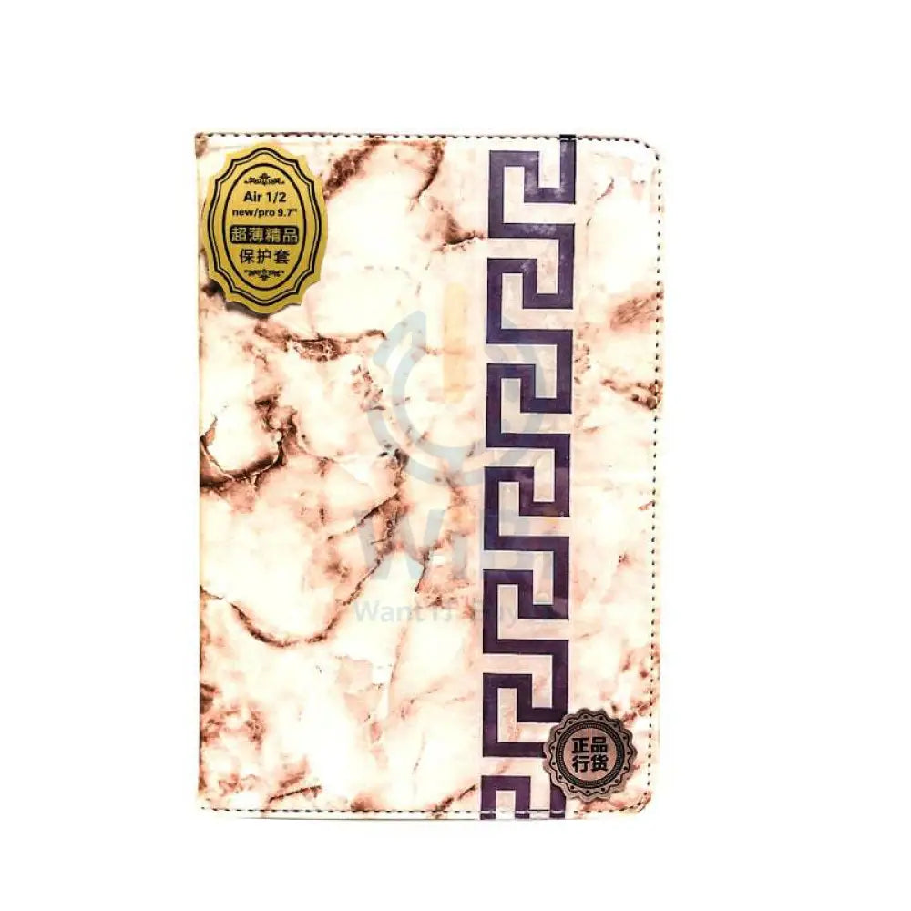 Marble Print Apple Flip Cover - iPad Mini 1 / 2 / 3 / 4 / Brown Accessories > Mobiles & Tablets