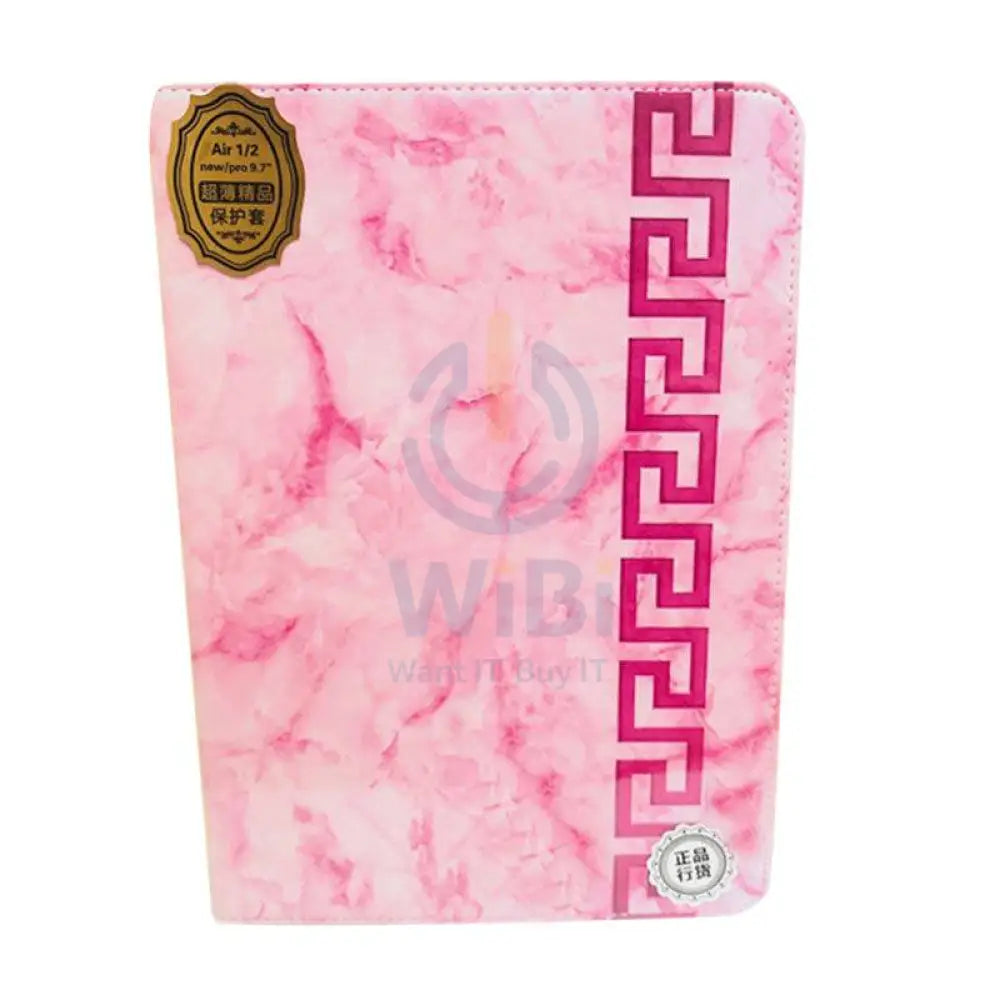 Marble Print Apple Flip Cover - iPad Mini 1 / 2 / 3 / 4 / Dark Pink Accessories > Mobiles & Tablets